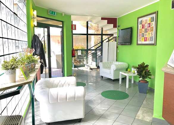 Green hotel Foto