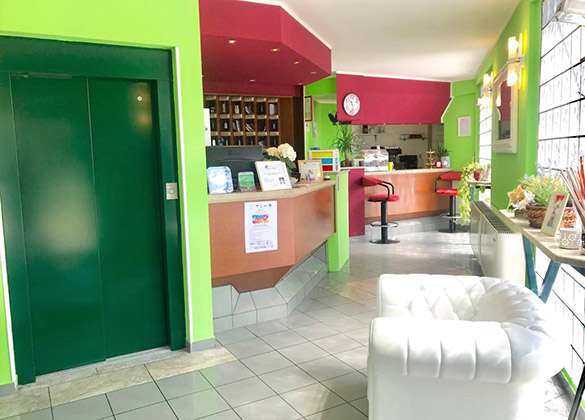 Green hotel Foto